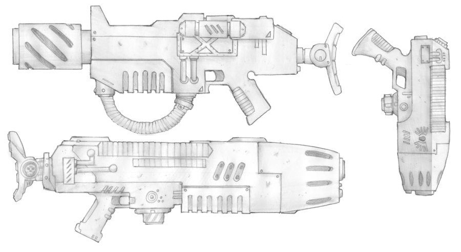 Space Marine Weapons